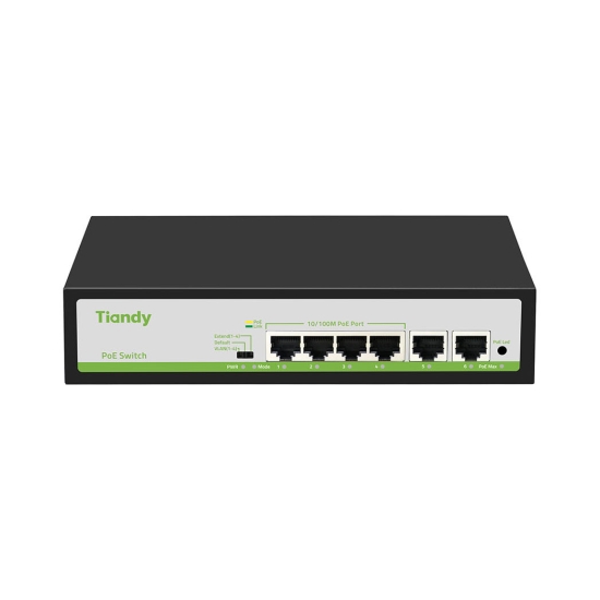 POE коммутатор Tiandy TC-P3S06 H/0402/AT/60