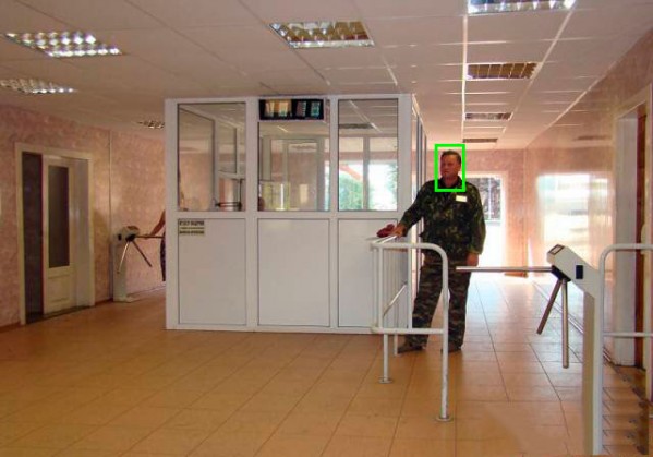 детекция лиц видеокамерой
