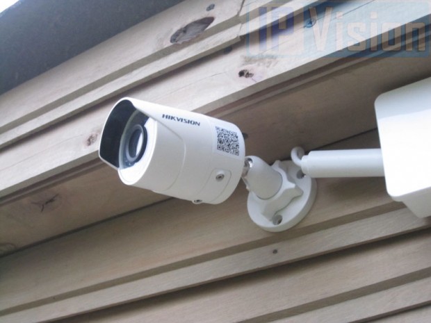 Ip камера видеонаблюдения на доме