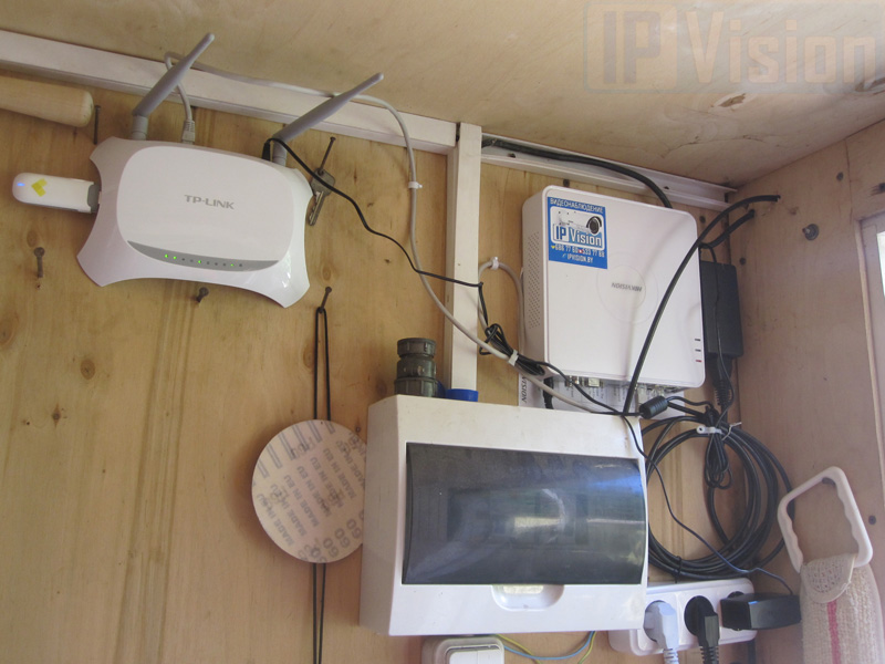 Видеонаблюдение на стройке с 3G интернетом